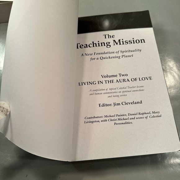 The Teaching Mission Book Spiritual Foundation Vol 1 And 2 Jim Cleveland - Picture 13 of 16